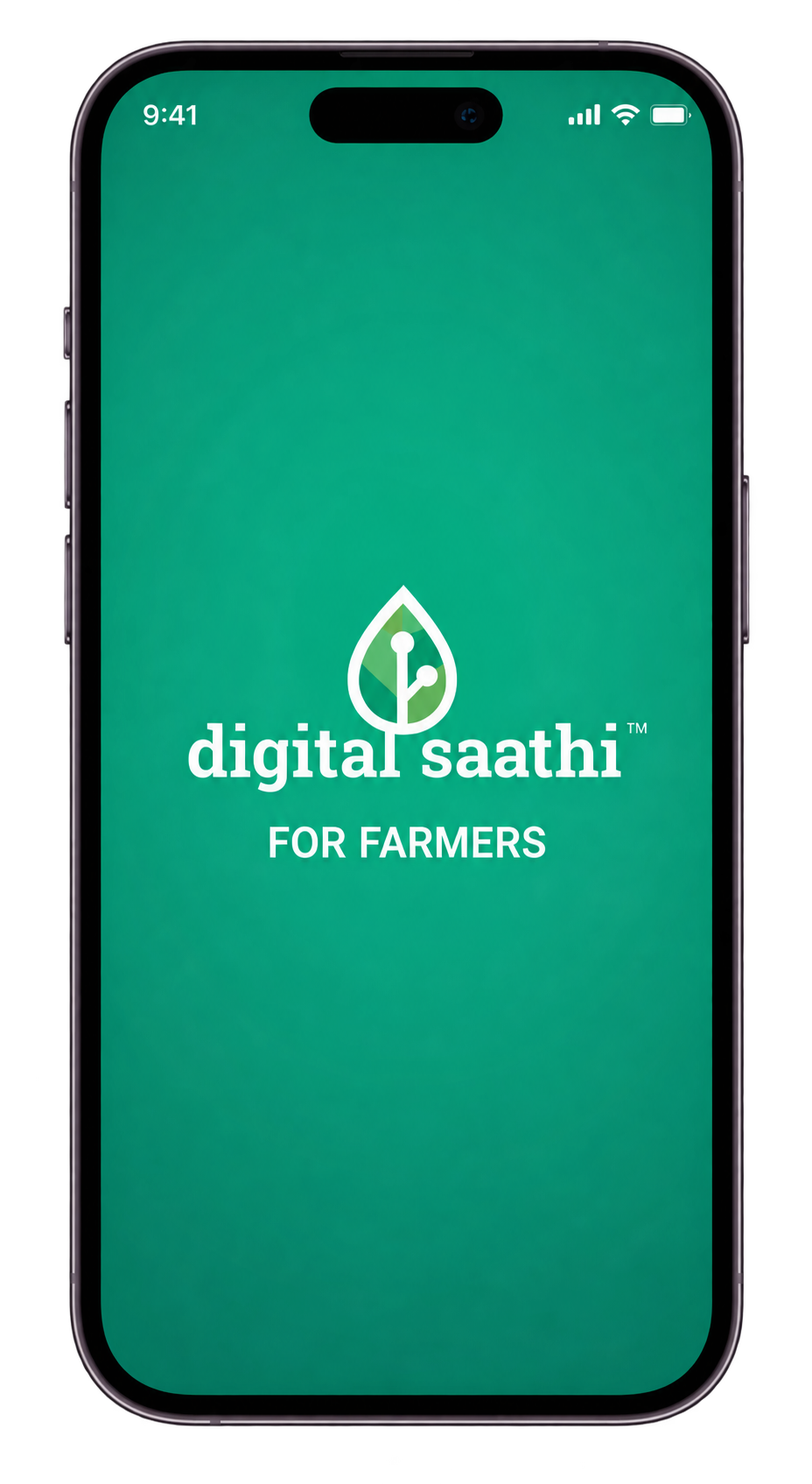 Digital Saathi mobile application mockup